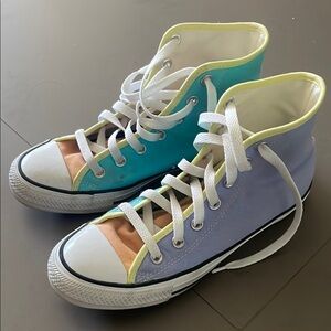 Converse Multicolor High-Top Sneakers